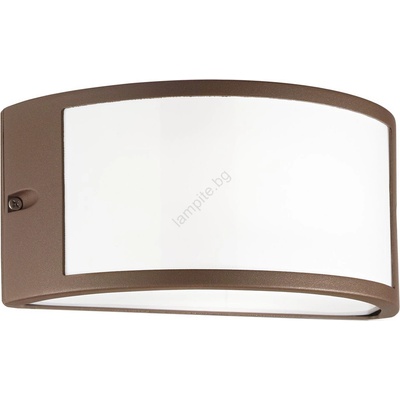 Ideal Lux - Външно стенно осветително тяло REX 1xE27/60W/230V IP44 кафяво (ID213217)