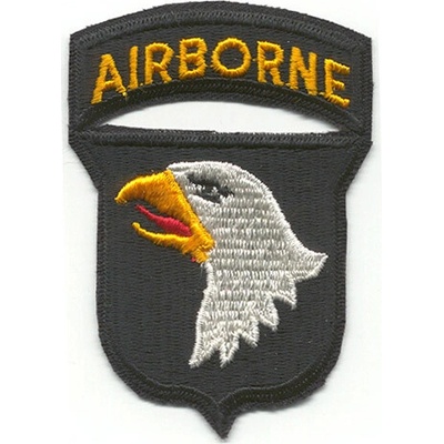 Nášivka US 101 AIRBORNE "kričiace orly"