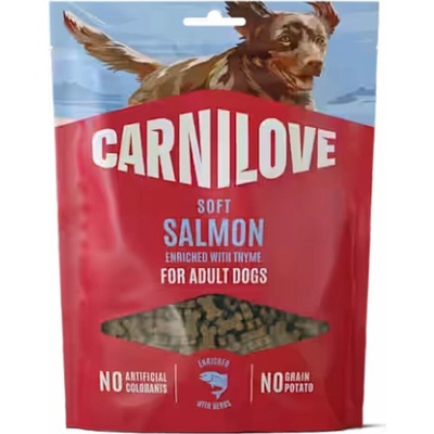 Carnilove Dog Soft Snack Salmon & Thyme Small Bite 200 g