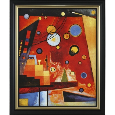Goebel Nástěnný obraz 49 cm Wassily Kandinsky Těžká červená – Artis Orbis