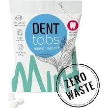 Denttabs přírodní v tabletách s fluoridem zero waste balení 10 000 ks