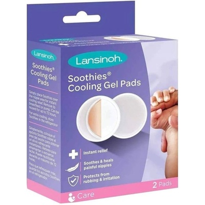 Lansinoh Охлаждащи гел подплънки Lansinoh - Soothies, 2 броя (L-1026)