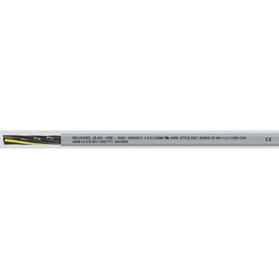 Helu JZ-603 83694-1000 riadiaci kábel 3 G 2.5 mm² 1000m sivá