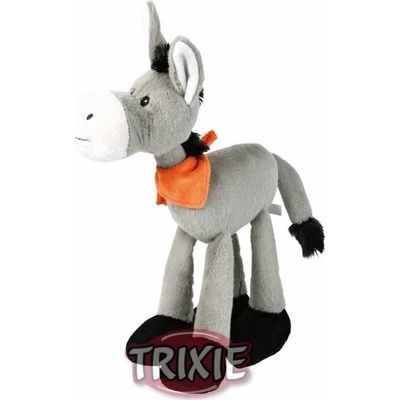 Trixie Plyšový osel se zvukem 24 cm