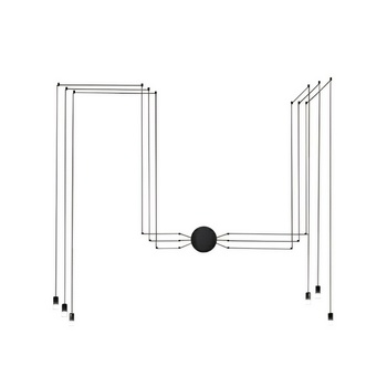 POLARIS Дизайнерски LED полилей с въжета Edy Wall (580 см) | 262, 06€ (512, 55 лв) (LW-PD-8226)