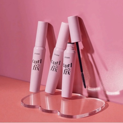ETUDE Curl Fix Mascara voděodolná řasenka pro objem a natočení řas 01 Black 8 g