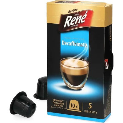 Cafe Rene Espresso Bez kofeinu pro Nespresso 10 ks