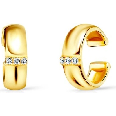 Savicki pozlacené stříbro zirkony SAVFE1061