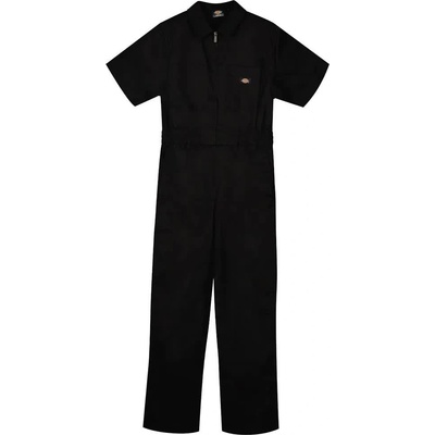 DICKIES Гащеризон Dickies Vale Coverall short sleeve jumpsuit - Black (Black)