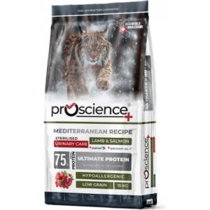 Proscience ProScience Cat Sterilised Adult - Lamb Salmon Cranberry - храна за кастрирани котки с агнешко, сьомга и червени боровинки - 15 кг, Турция