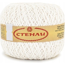 Příze Stenli Linen mléčně bílá