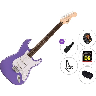Squier Sonic Stratocaster LRL Standard SET Ultraviolet Електрическа китара