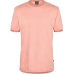 Boss Тениска Boss Mens BOSS BLACK Tessler Short Sleeve Cotton T-Shirt - Regular Fit - Light Pink 686