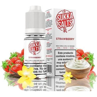 Sukka Salts Strawberry 10ml 20mg