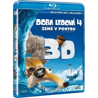Doba ledová 4: Země v pohybu + Mamutí vánoce 2D+3D BD