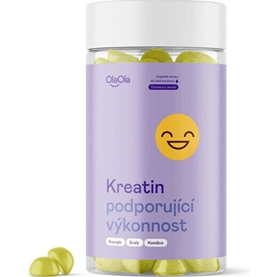 Želé kreatín podporujúce výkonnosť 60 cukríkov