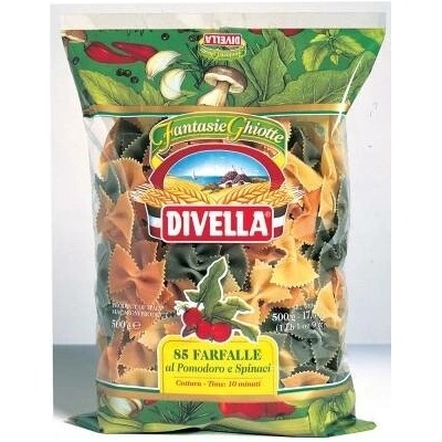 Divella Farfalle tří barev 0,5 kg