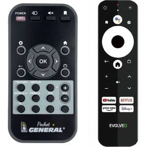 GENERAL EVOLVEO MultiMedia Box A4 - дистанционно управление дубликат (MultiMedia Box A4) Дистанционно