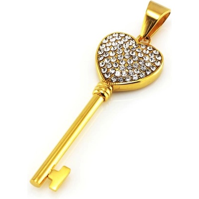 MPM Přívěsek z chirurgické oceli Pendant 7855 Gold