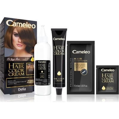 Delia Cosmetics Cameleo Omega farba na vlasy 7.3 Hazelnut