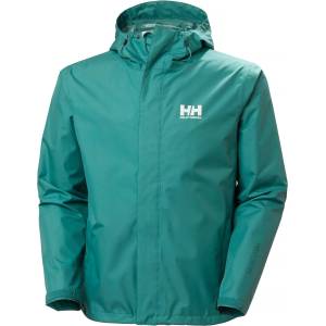 Helly Hansen Мъжко водоустойчиво яке Helly hansen Seven J Jacket Waterproof jacket - Opal Green - размер M (002-0961-1212)
