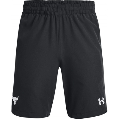 Under Armour B PJT ROCK WOVEN SHORTS černá