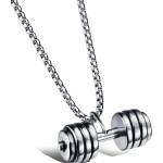 HARAHU Колие Dumbbell - Сребърен KP34200