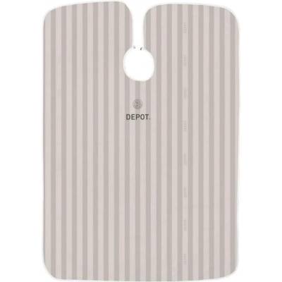 Depot 757 Warm Grey Striped Cutting Cape