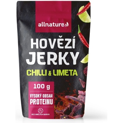 Allnature Beef Chilli & Lime Jerky 100 g – Zboží Dáma