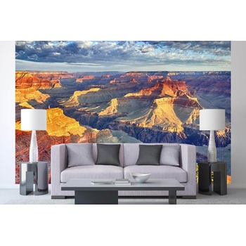 DIMEX ART s. r. o Самозалепваща се флизелинова фототапета песъчник на гранд каньон 375 x 250 см