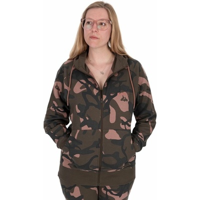 Fox dámska Mikina Womens Zipped Camo Hoodie
