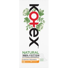 Kotex Liners Natural Normal slipové vložky 40 ks