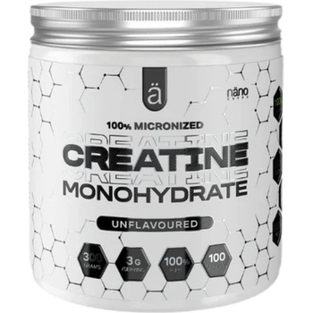 Nanosupps 100% Micronized Creatine Monohydrate [300 грама] Неовкусен