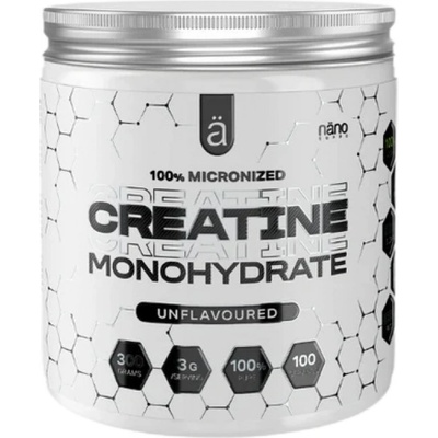 Nanosupps 100% Micronized Creatine Monohydrate [300 грама] Неовкусен