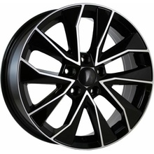 AGT 17129 7x17 5x112 ET49 black polished