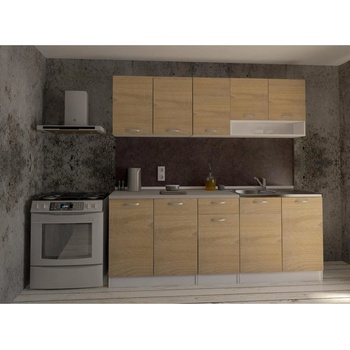 Image 1 of Кухня Сиена 200 см дъб сонома с термоплот