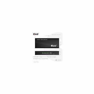 Club 3D HDMI Splitter 1x > 4x HDMI 4K 120Hz