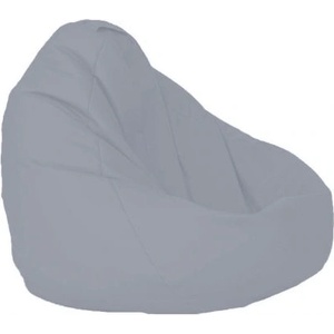 PUFRELAX Пуф, круша, 320л. , Nirvana Grande - Panama Grey, Водоустойчив, Перящ се калъф, Пълнеж от Полистиролни перли (PUF-G-NGR-PEX-GRE) - topmarket
