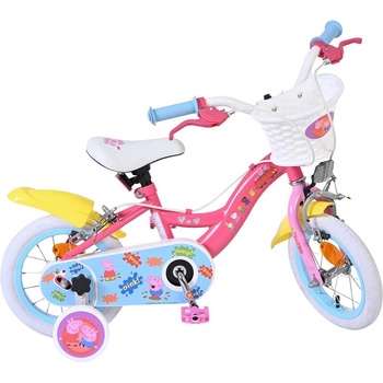 E & L Cycles Детски велосипед с помощни колела E&L cycles - Peppa Pig, 12 (20537-FW12)