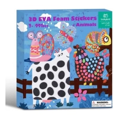 Tookyland Nalepovacia mozaika Prvé zvieratká