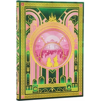 Paperblanks Тефтер The magic of Wicked, Midi, широки редове, (1570181540)