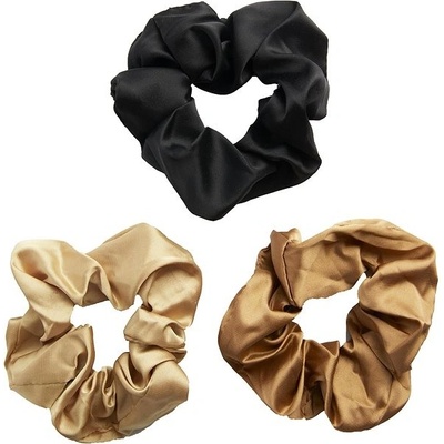 REVOLUTION Hair Satin Wide Scrunchie Black/Blush/Nude 3 ks – Zbozi.Blesk.cz