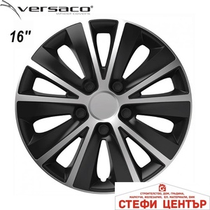Versaco Тасове за джанти 16'' Versaco Rapid Silver / Black (56019) - steficenter