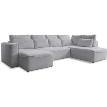 Miuform Светлосив ъглов разтегателен диван (U-образен) Homely Tommy - Miuform (1632NEV83)