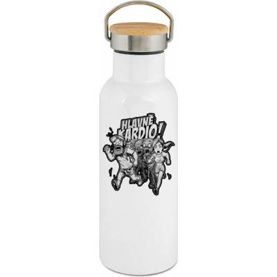 123TRIKO termoska Hlavně kardio, černý tisk 500 ml