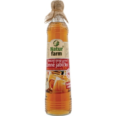 Naturfarm Sirup Zimní jablko 33% ovoce 0,7 l