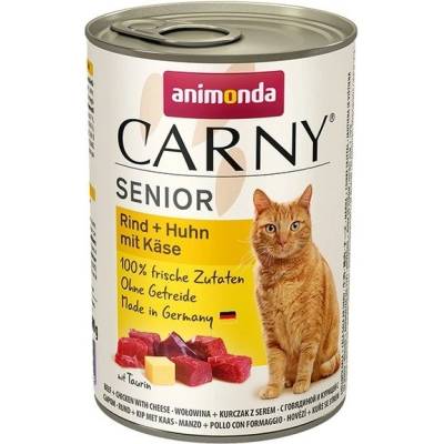 Animonda Cat Carny Senior вкус: говеждо, пилешко, сирене 400 г
