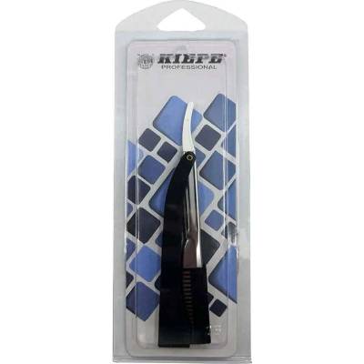 Kiepe Professional Razor Black + Comb Holící břitva s přídavným hřebínkem