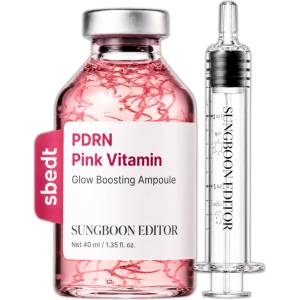 SUNGBOON EDITOR - PDRN Pink Vitamin Glow Boosting Ampoule, 40ml