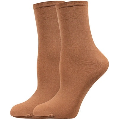 Lady B Micro 50 DEN Silonové ponožky beige